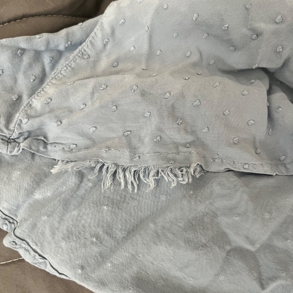 Urban outfitters Romper Women Small Blue Rosie Smocked Tiered Ruffle - Picture 3 of 3